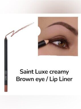 Saint Luxe Cream brown tan nude lip eye liner "morganite" 1.2g/0.04oz make up